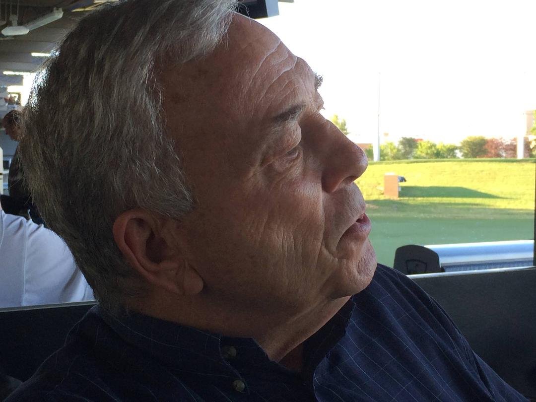 Allen Rotary at Top Golf. Tom and I are just watching.