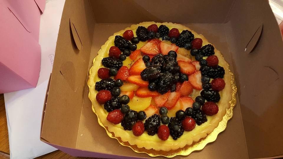 Homemade fresh fruit tart!