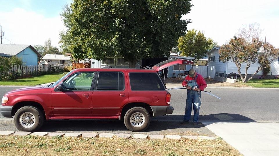 Dad's new ride