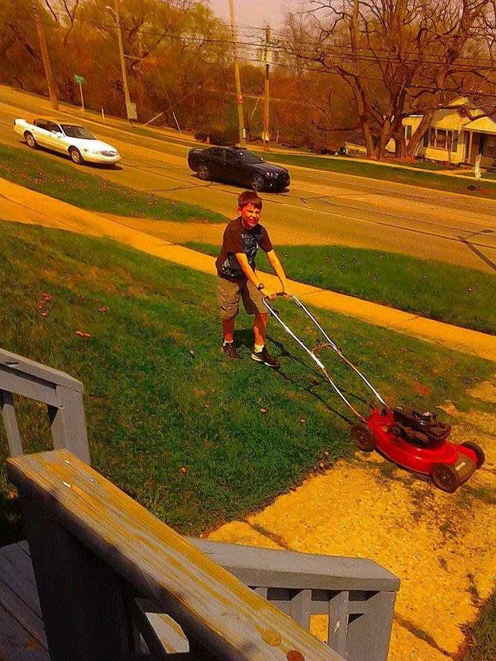 Our 11 year old lawnmower seems to be working fine !