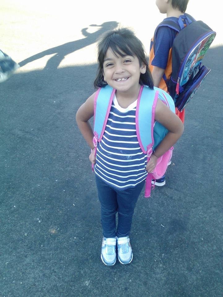 Baileys first day of kindergarten