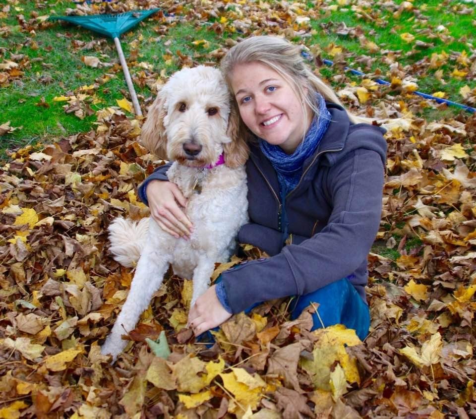 Good day for playing in the leaves