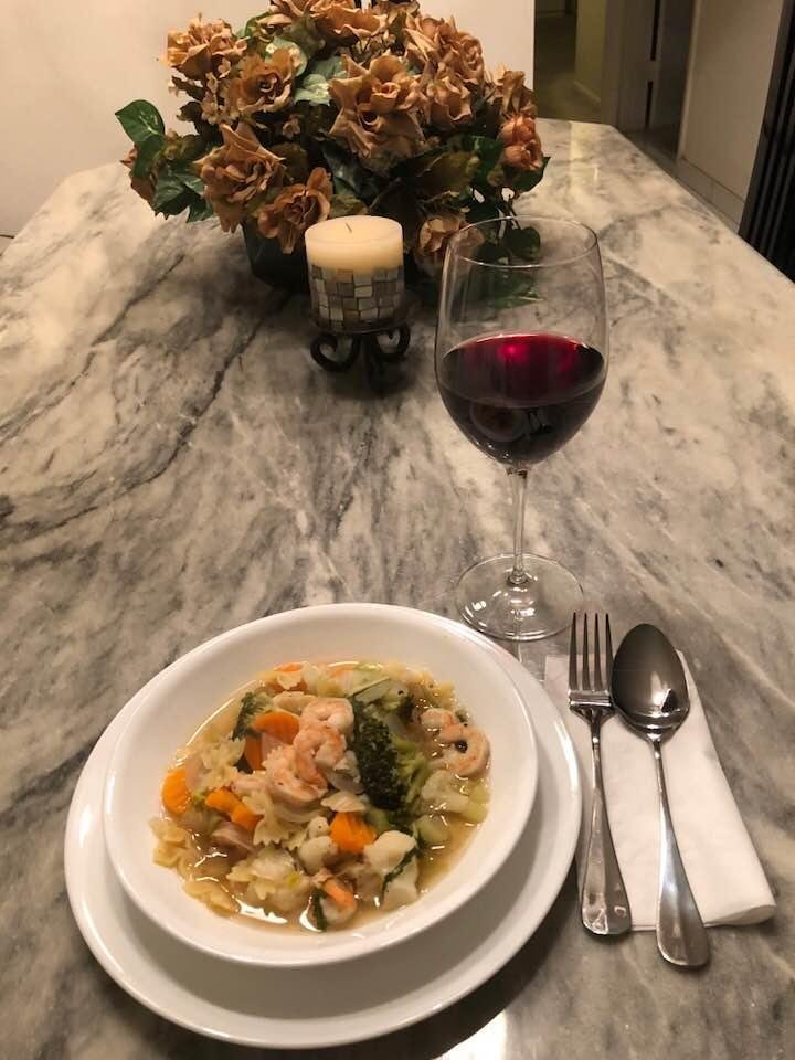 Delicious homemade soup,Yum!😋