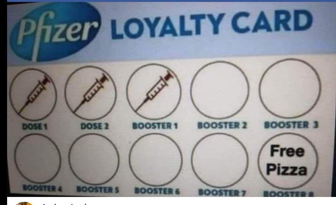 Hurry get your free pizza. Lol