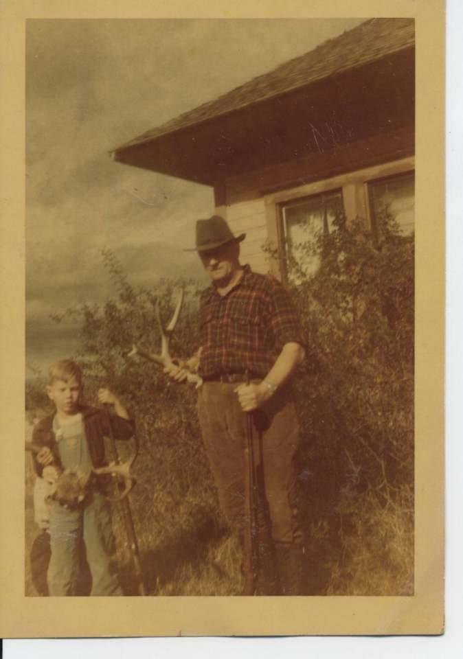 with GrandPa ( PAPPY ) HARRY FRANK MILLER