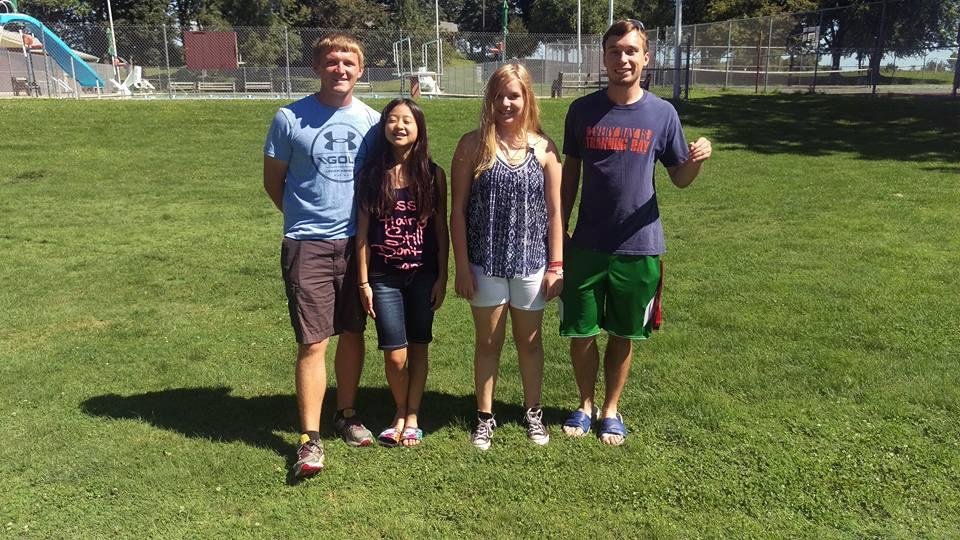 Noah, Halle, Maddie and Drew. Camp is over for the year but looking forward to next year.