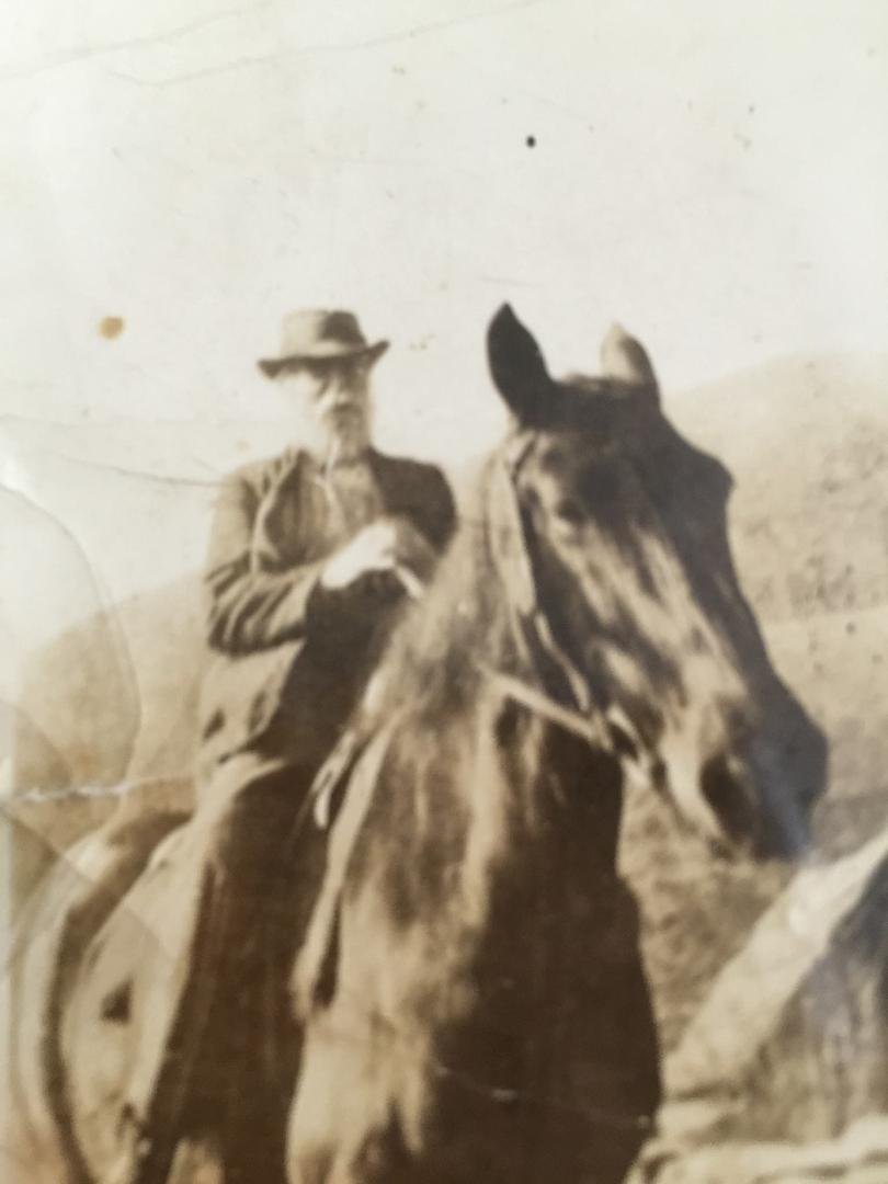 This is a picture of my grandfather in Haywood County, North Carolina. William Fowler passed long before I was born.