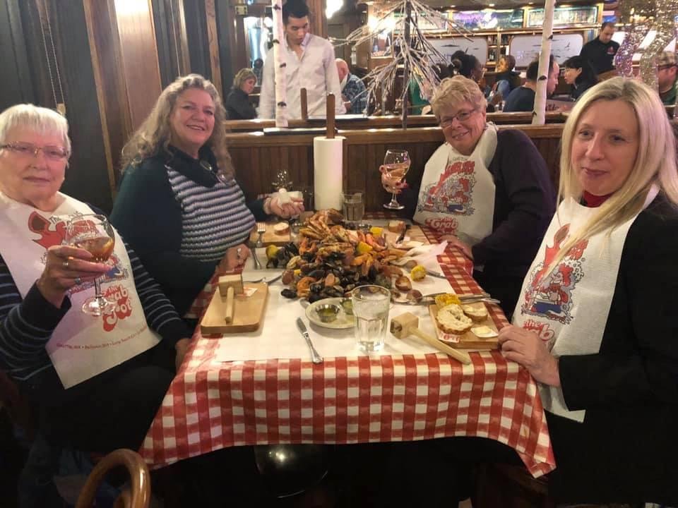 Saying goodbye to Seattle at The Crab Pot
