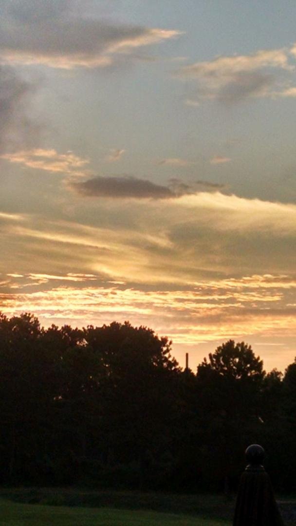 Beautiful sunset in SUNSET Beach