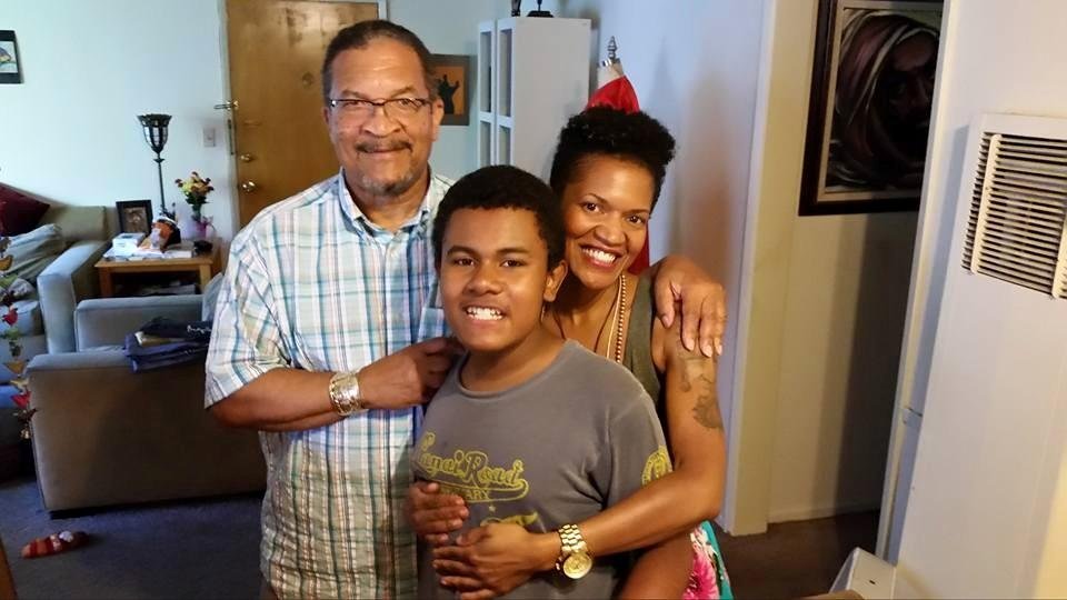 In LA with my daughter and grandson