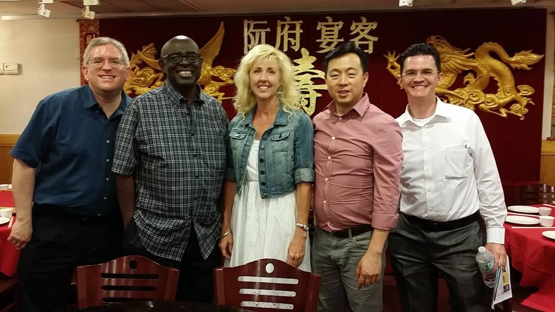 At the Golden Mandarin restaurant, in Chinatown in New York City