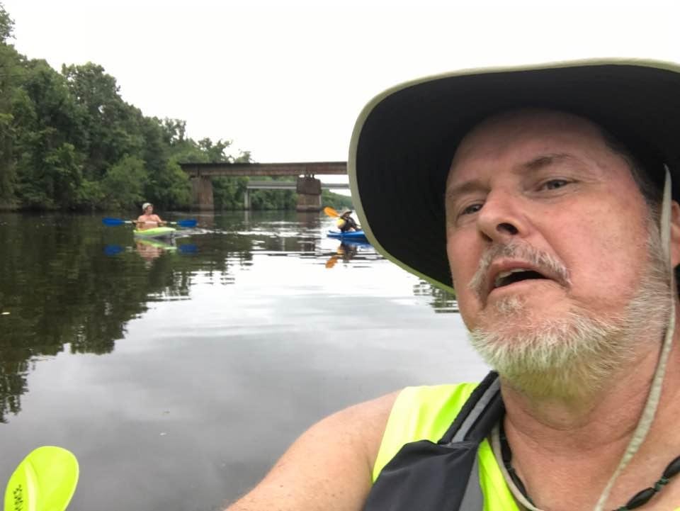 Nice kayak trip today with Ted & Jeff
