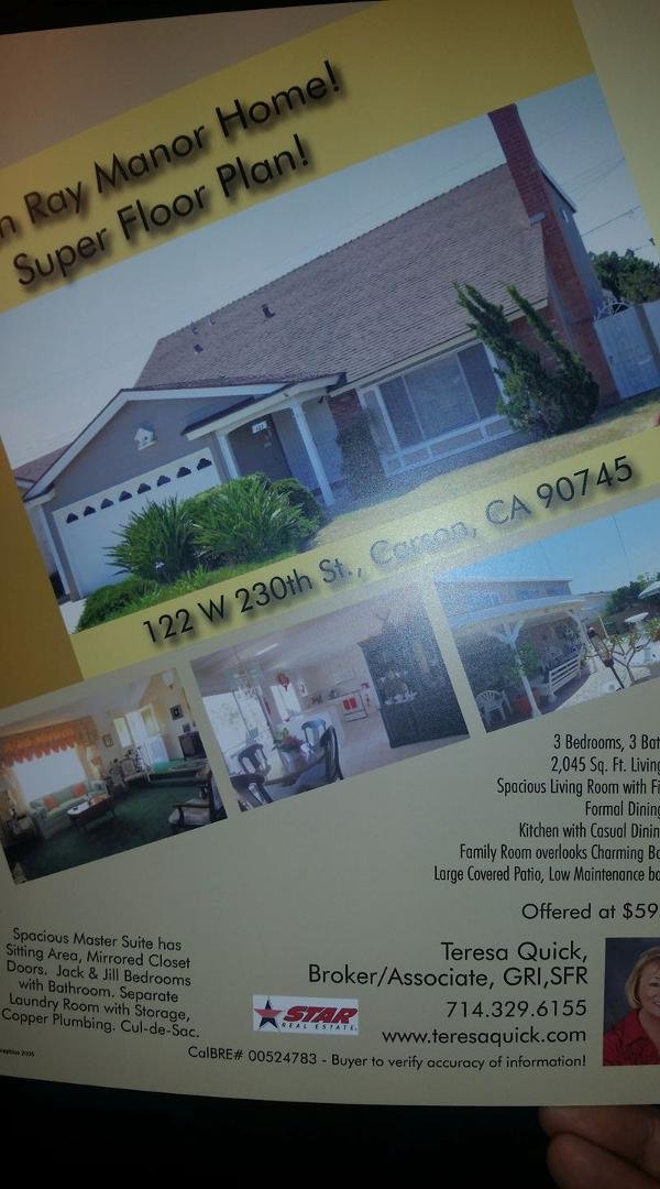 in carson..sunray manor