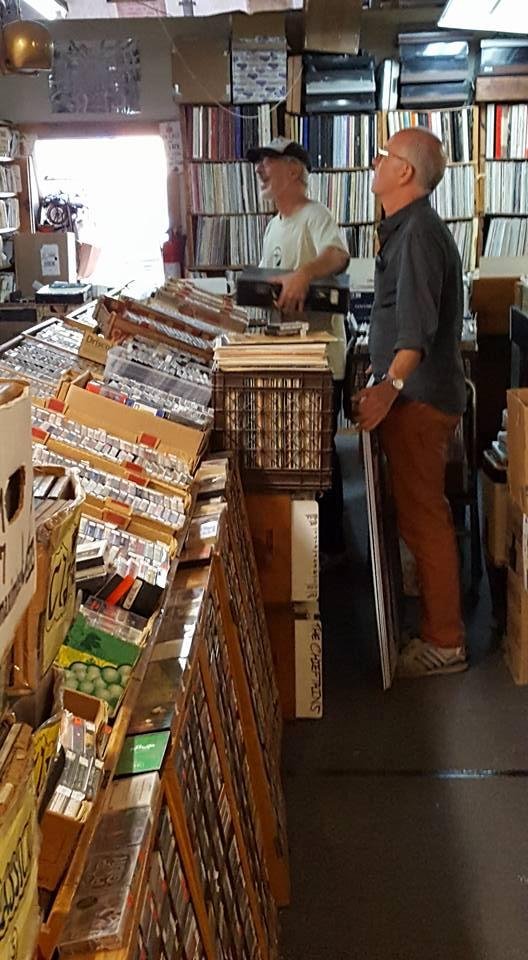 Chris and Reed checking out the fine art hanging on the walls of the Boston STORE