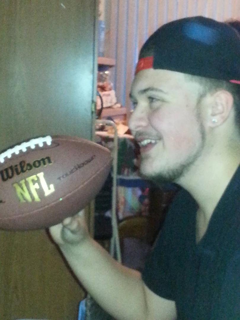 My great looking son on christmas
