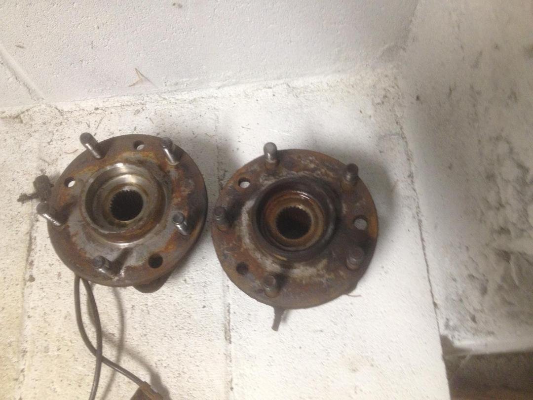 veni vidi son of a vici!! I replaced both fron wheel bearings on my 2000 S10 Blazer 4wd It is again quiet.