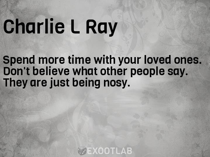 Find out what your name says about you at http://www.exootlab.com/go/nameapp Your name says it all!