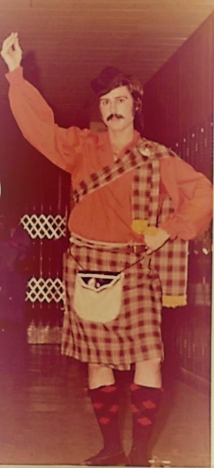 Sun Prairie Civic Theater 1975.  Brigadoon, I was a sword dancer.