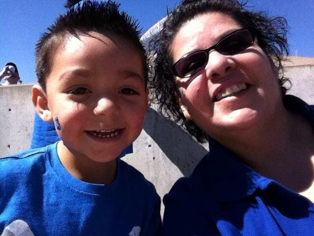 Me an my grandson Tyson at the K
