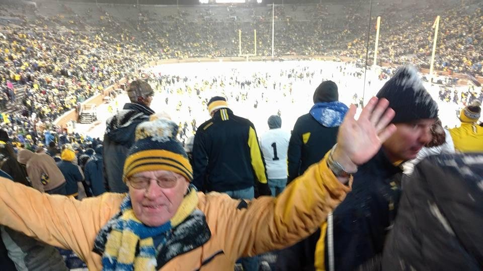 The final game this season in THE BIG HOUSE!