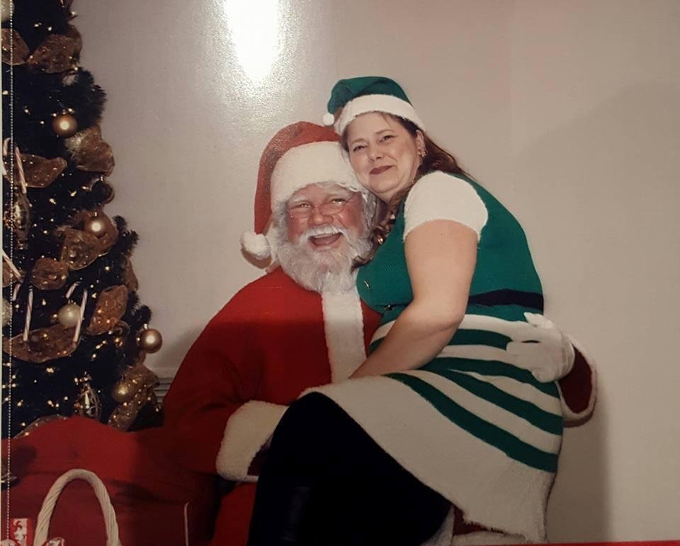 Thanks to Tamara for all the work she puts in this party and Thanks to Santa for his time