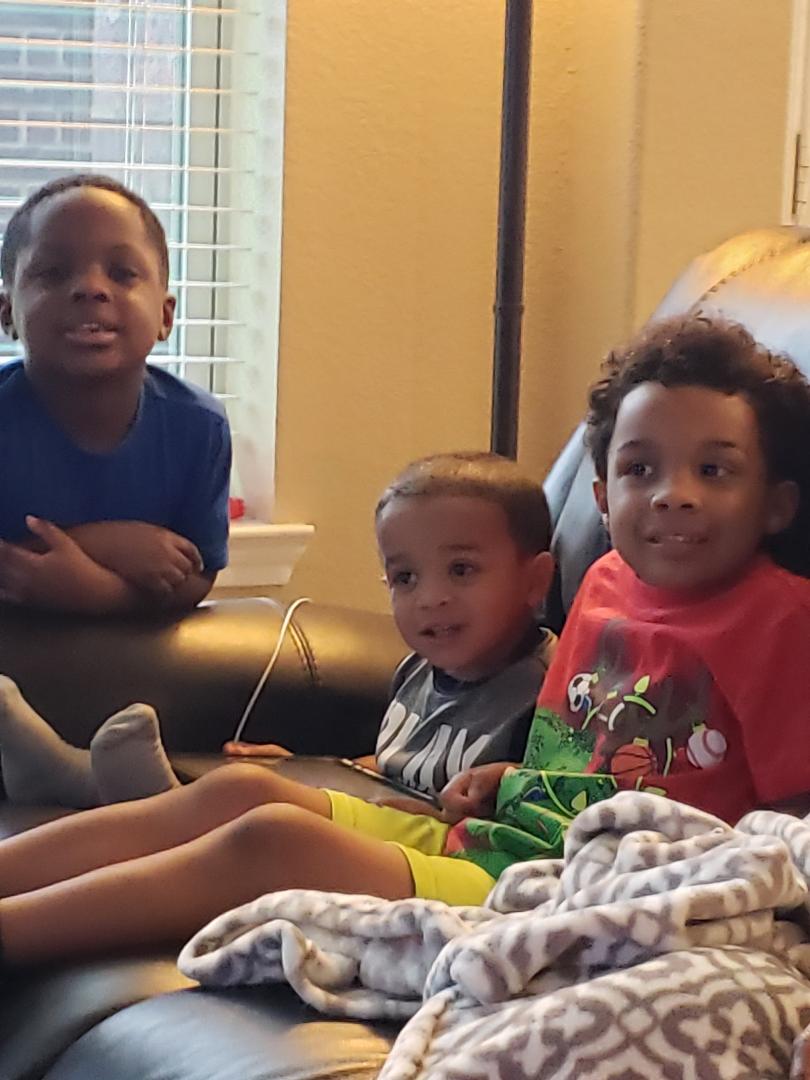 We dem boyz:  left to right, Rader James, Jordan Jermaine and Phillip Maddox...dem Evans boyz at Rader Deon Rader Evans birthday celebration.