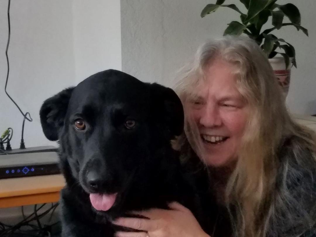 4-26-18 Sami got a clean bill of health from her surgeon! Yay all ready for summer fun😁🐶🐶