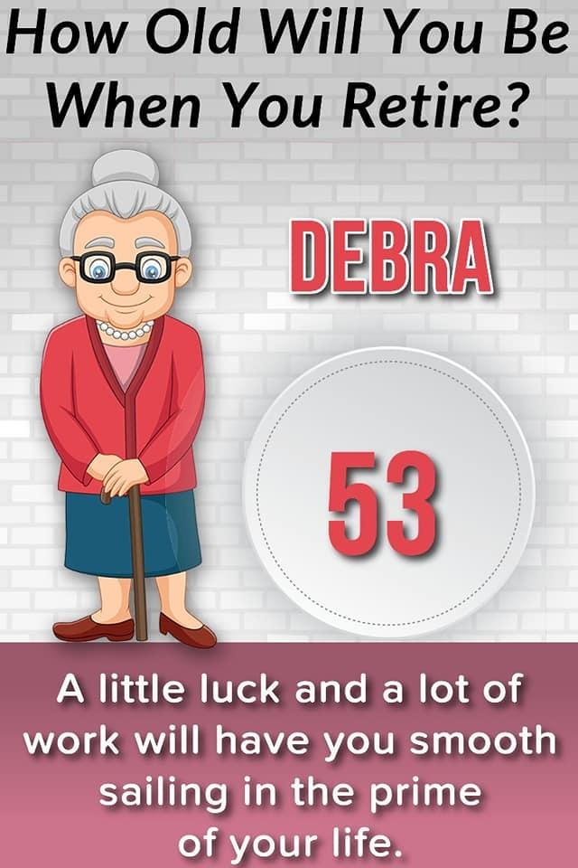 I’m retiring this year!!!!!! That’s what it says!!!!!