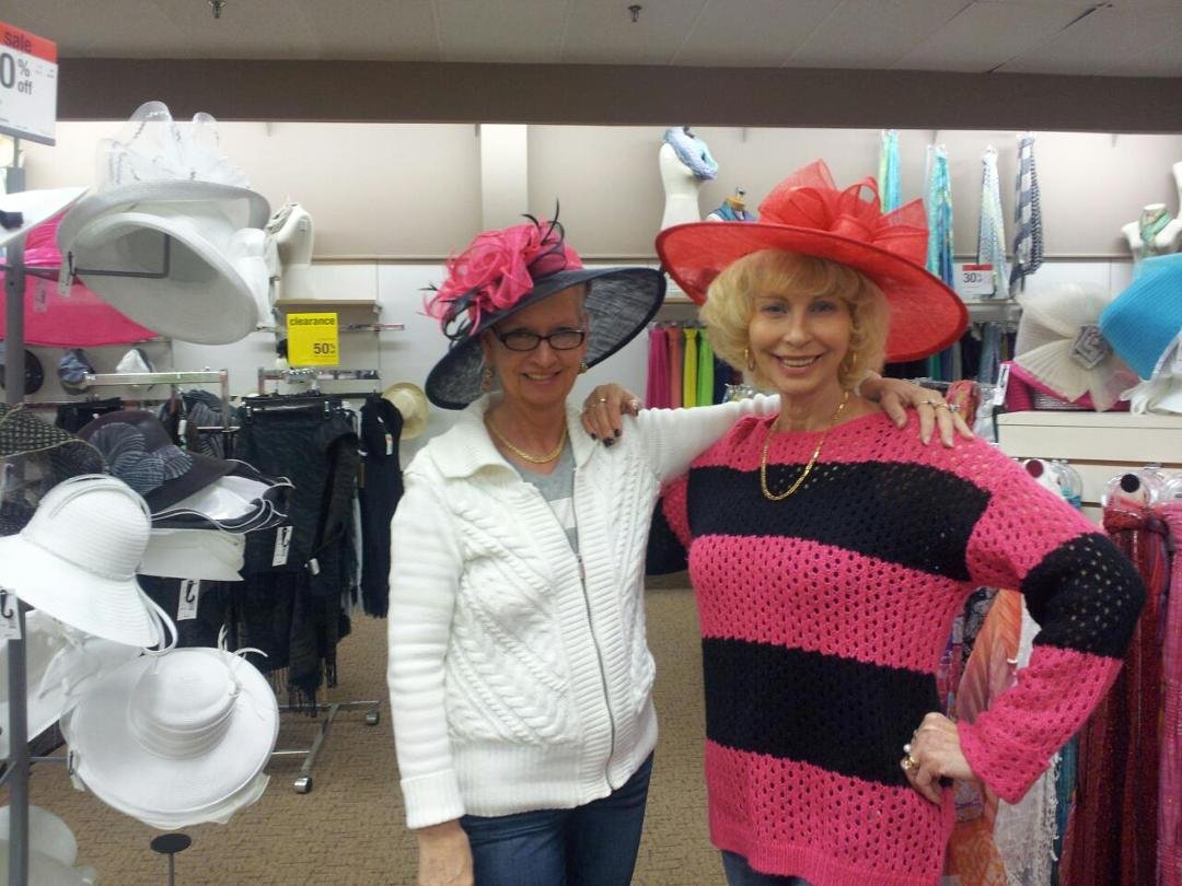 Sandy & Pam going out!!!Fun time at the ball.