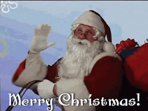 I WILL SAY MERRY CHRISTMAS ANY TIME I WANT,
AND WILL PROMOTE SANTA CLAUS AT EVERY OPPORTUNITY......SO THERE....LOVE, BETTE, MOM AND GRAMMOM...