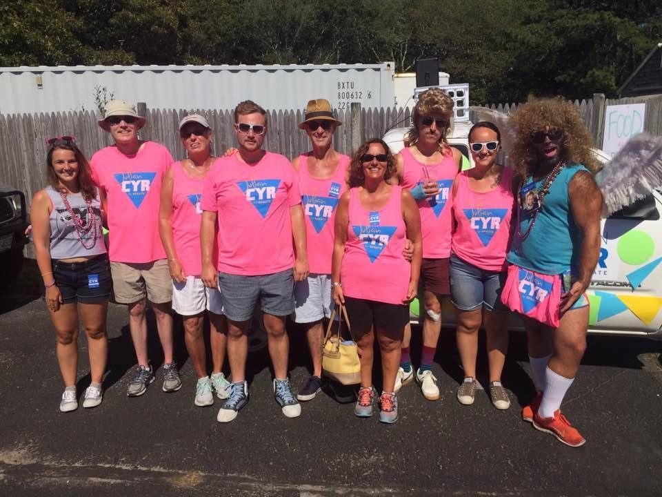 Team Cyr at Carneval Provincetown!!!