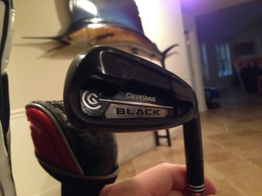 New irons and bag make you really really want to call off work...