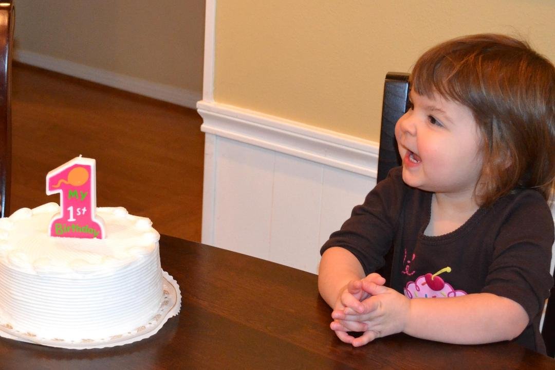 Kate showed Claire how to celebrate.