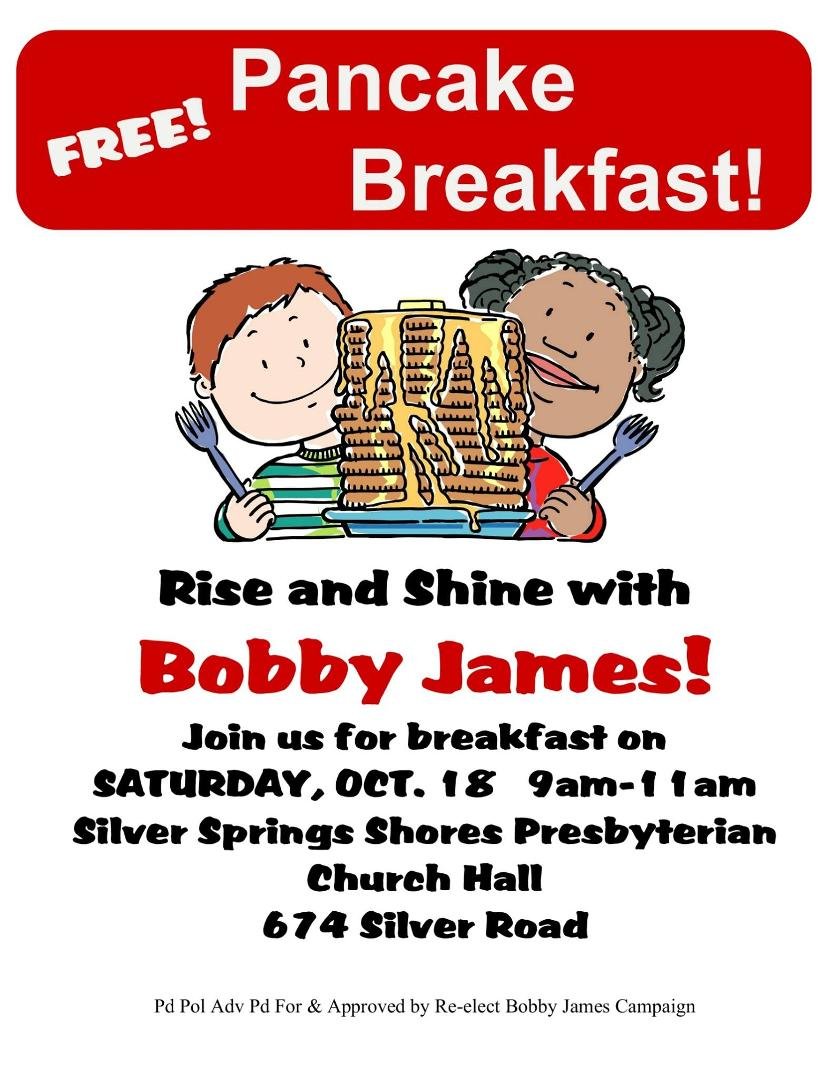 Mark your calendar!!! Join us for breakfast!