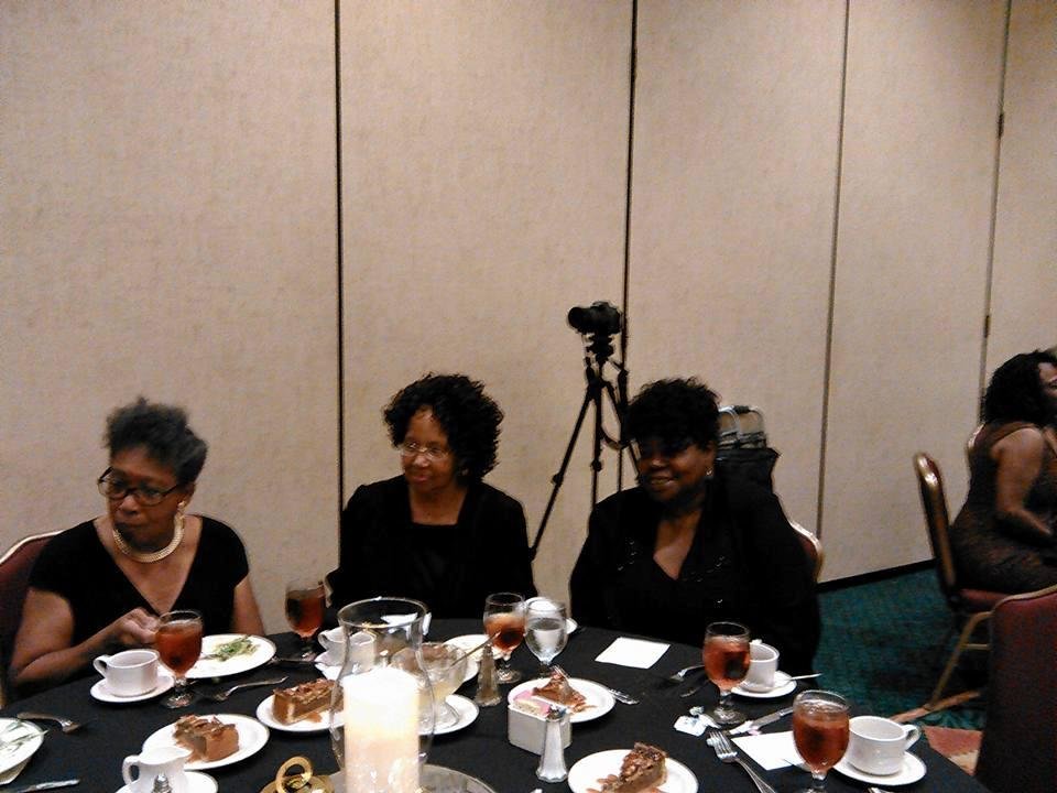 The Anderson HS 1965 classmates, Neva Ealey, Nadine Hendricks, George Gordon.
