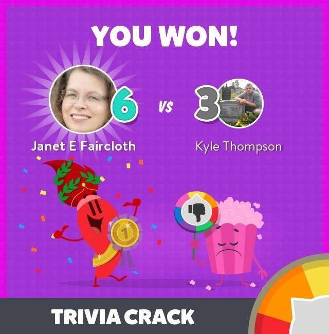 Janet Faircloth's album, Trivia Crack Photos