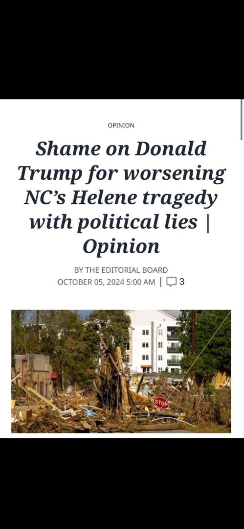 How the PEOPLE of NC see it! You more snake oil and smoke from a liar and criminal. 🤬🤬🤬