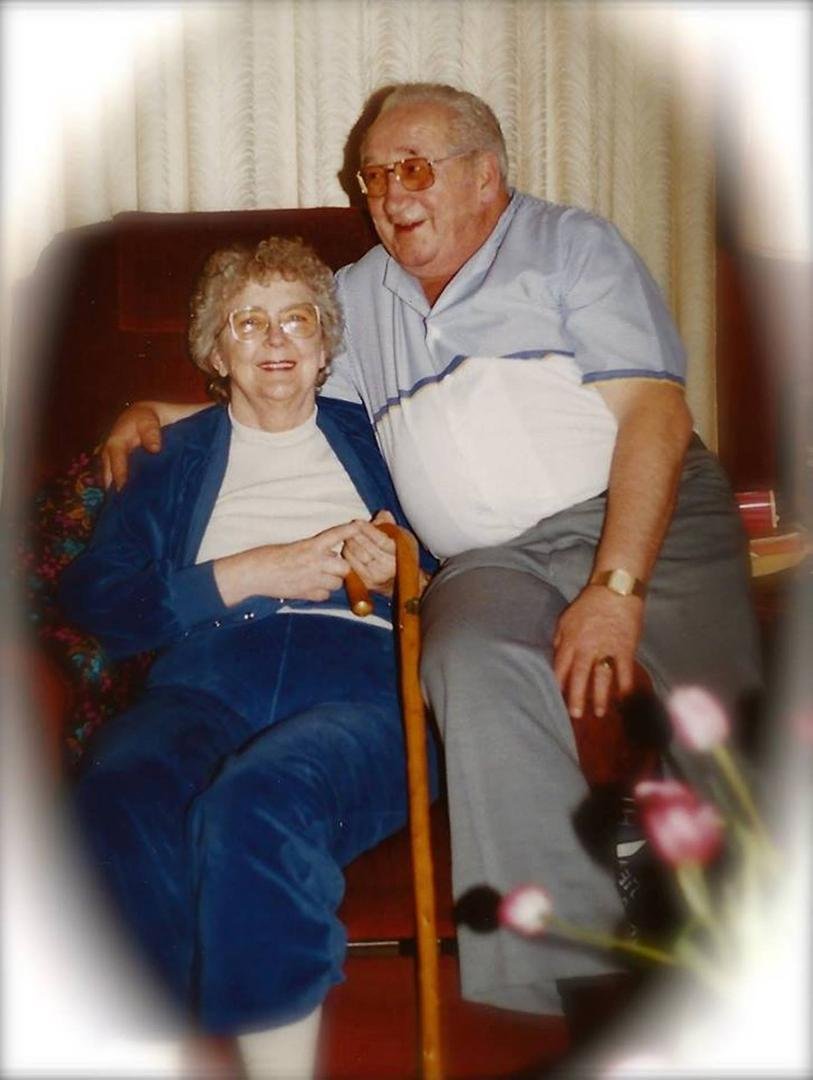 ELSIE & WILFRED MARTIN - (Photo - Roberta Downard)