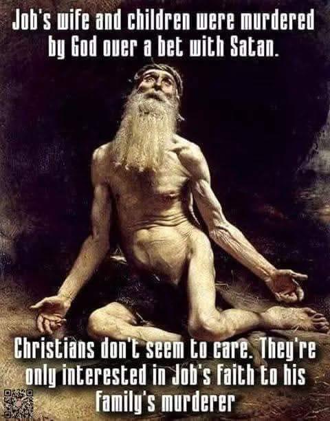 Why the Jewish scholars find the god of the old Testament, so arbitrary, murderous, and evil, causing them to question their own religion. And rightfully so. How would you like your president god to come into your home an