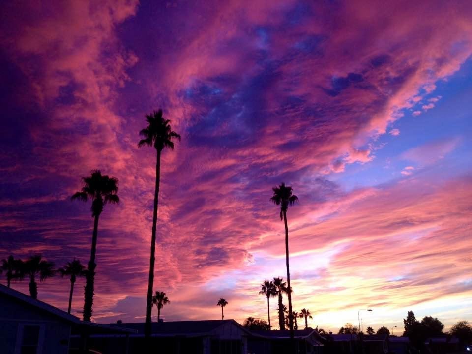 Sunset in Mesa 2015 Sept.