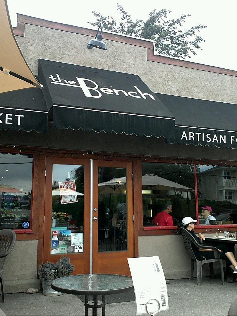 Sunday brunch at 'the Bench' Artisan Food Market in Penticton BC.