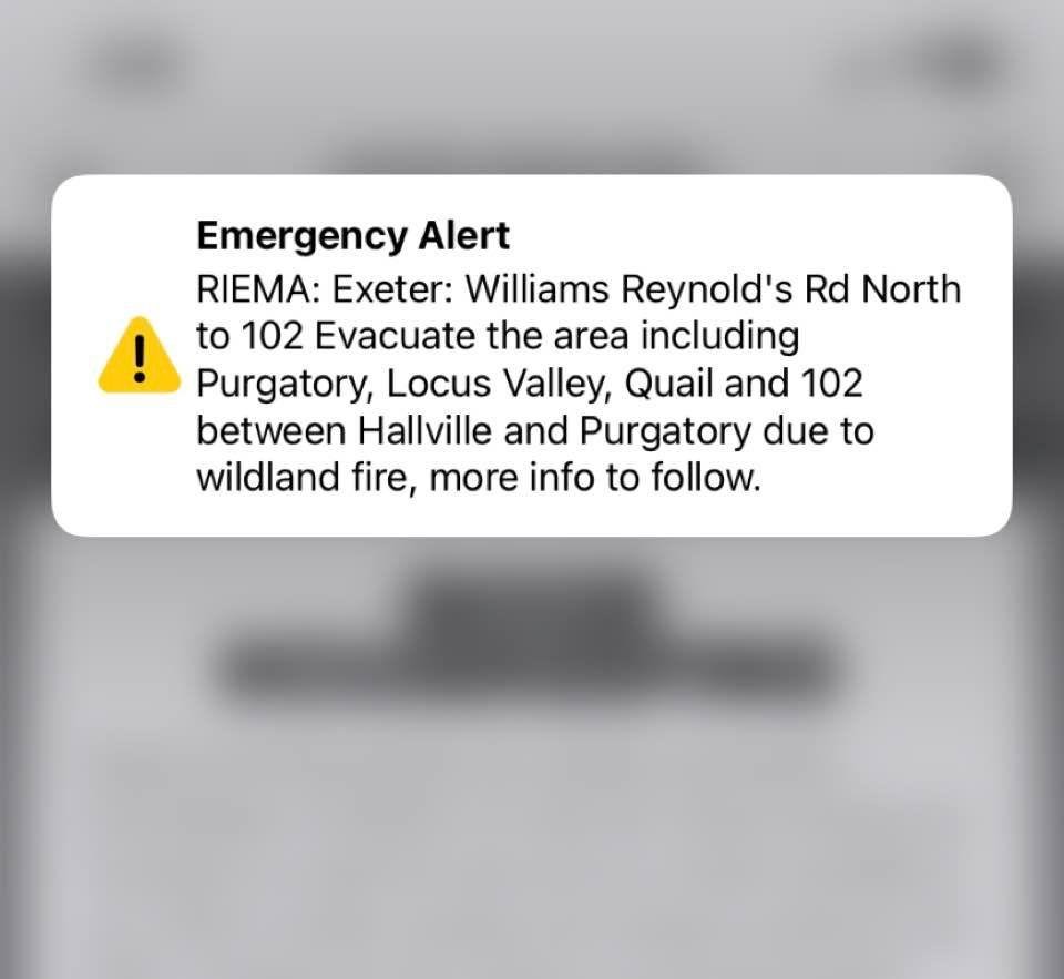 This just popped up on my phone!!