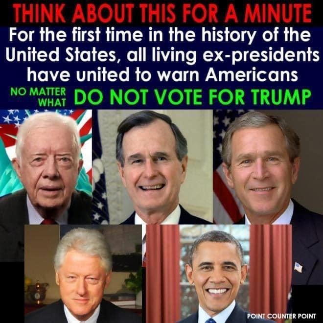Excellent bi-partisan advice for all Americans!
