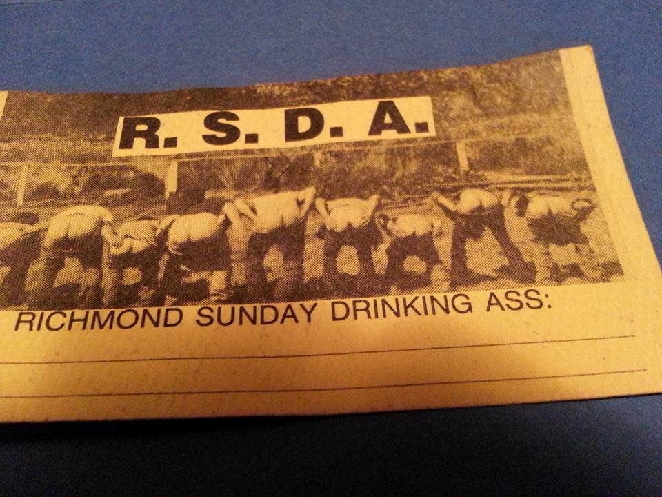 Oh the fun we had , my backyard in the day.. entry fee to the club 26er of tequila and whatever beer you can drink in one daybut you had to make sure the tequila was gone