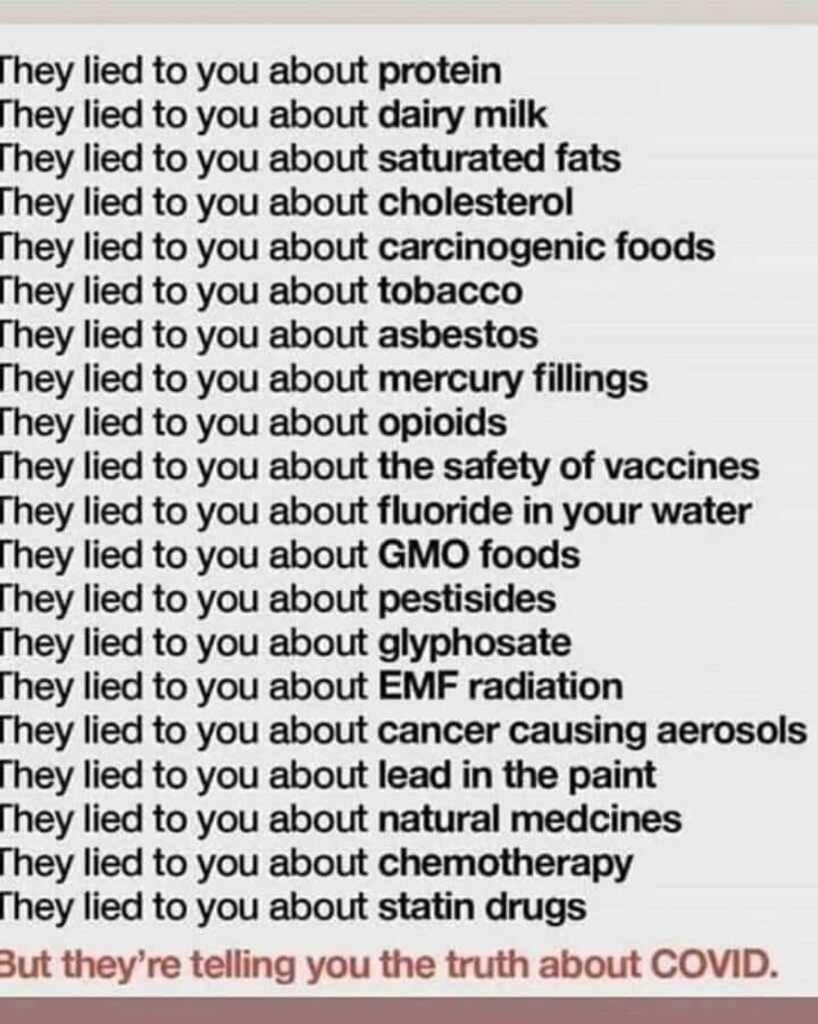 Not to mention Contaminated Polio Vaccines, Agent Orange, Asbestos or Roundup just to name a few more.