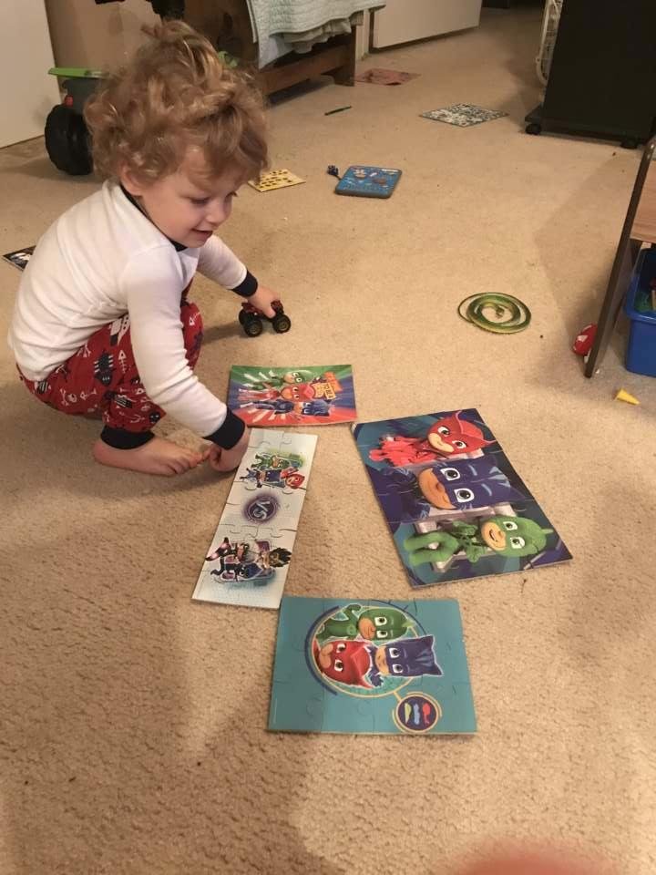 Carter Likes PJ Mask