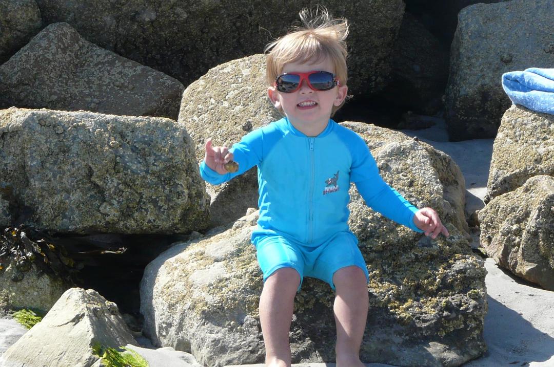 Finn, Another sunny day in Salthill