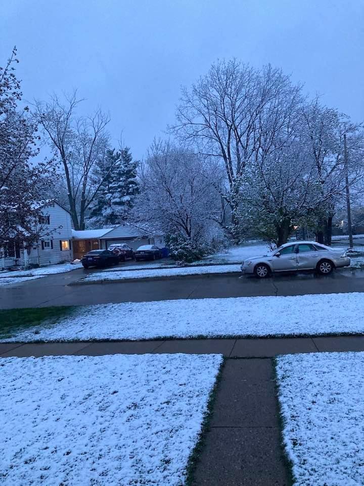 Last week we were wearing light jackets and this week wearing heavy coats