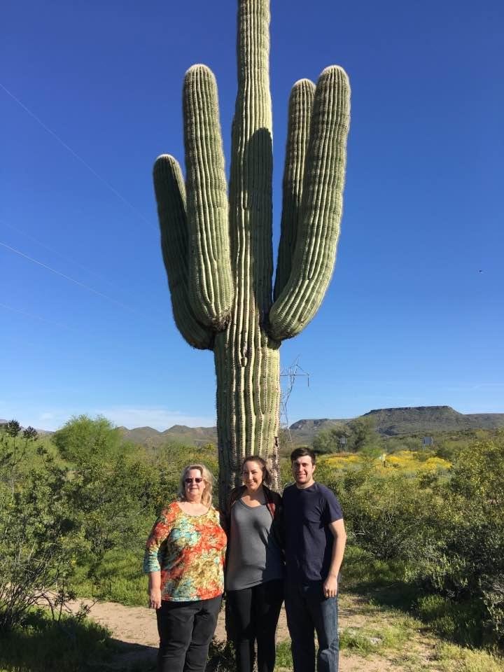 Liz, Tori and Cris in Black Canyon, Az!