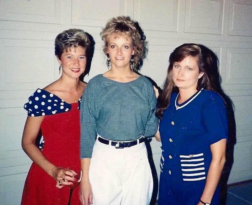 Kelli, Me, Sandi (looking like she has had enough of Kelli’s and my antics)